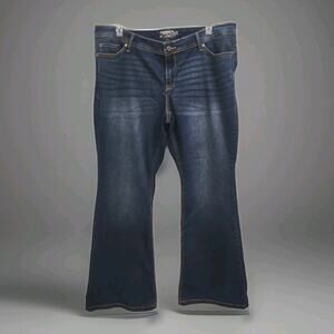 Torrid Luxe Slim Bootcut Jeans 20R Blue Denim Super Stretch